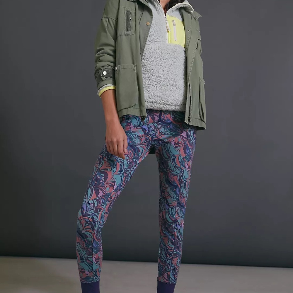 Floral Patterned Women's Pants